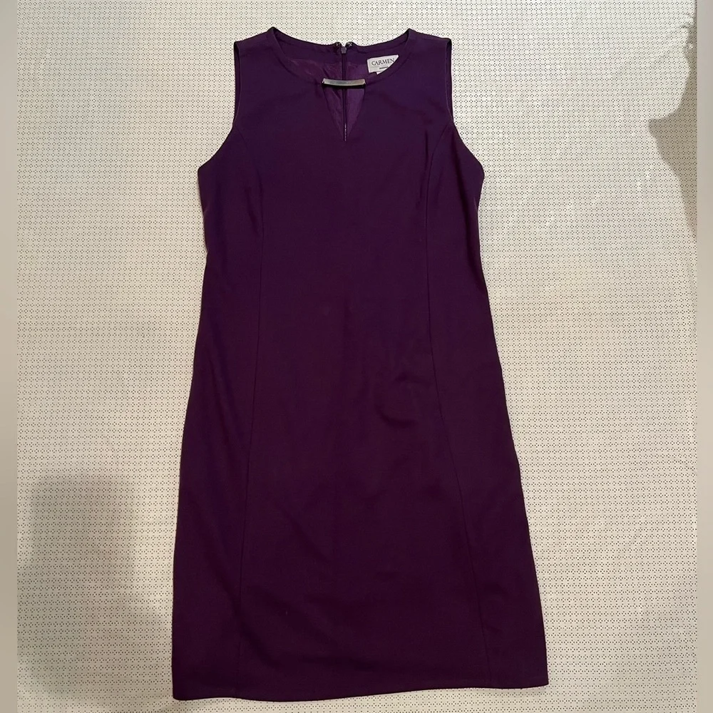 Carmen Marc Valvo Womens Dress Size 8